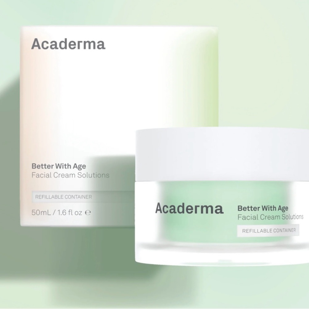 Acaderma Better With Age Revival Light Cream Full Set + Refill Pod